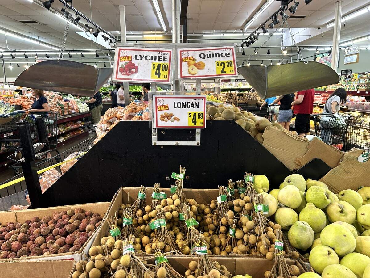 The fruit at KP International Market at 10971 Olson Drive. Sacramento Bee Reporter Veronica Fernandez-Alvarado visited KP International Market with a $25 budget for the best picnic foods.